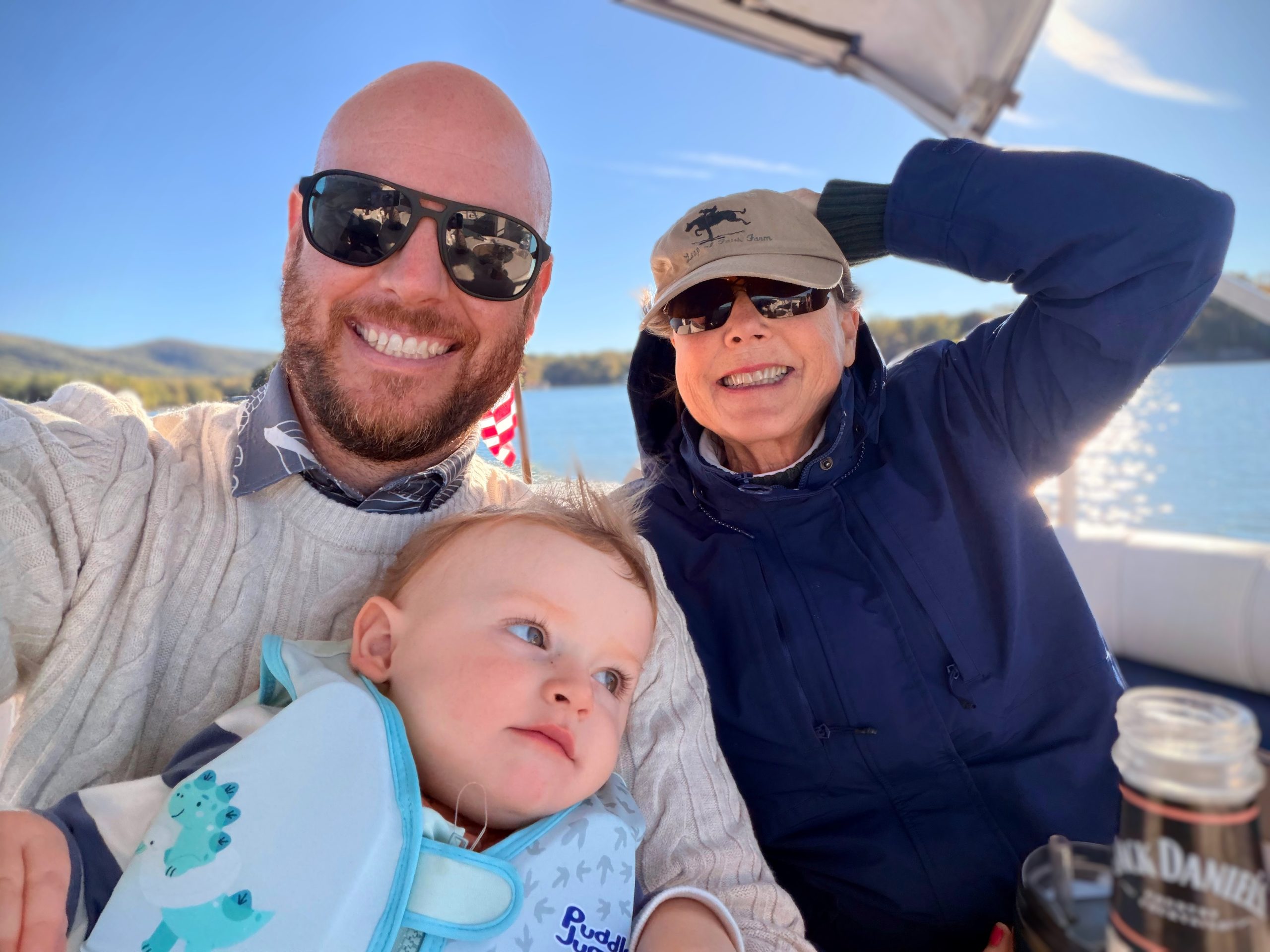 Preston, Grandma and Daddy